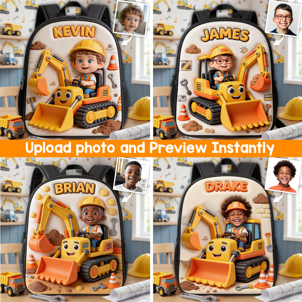 Sac à dos multifonctionnel personnalisé pour enfant : cadeau idéal pour les enfants avec n'importe quelle photo