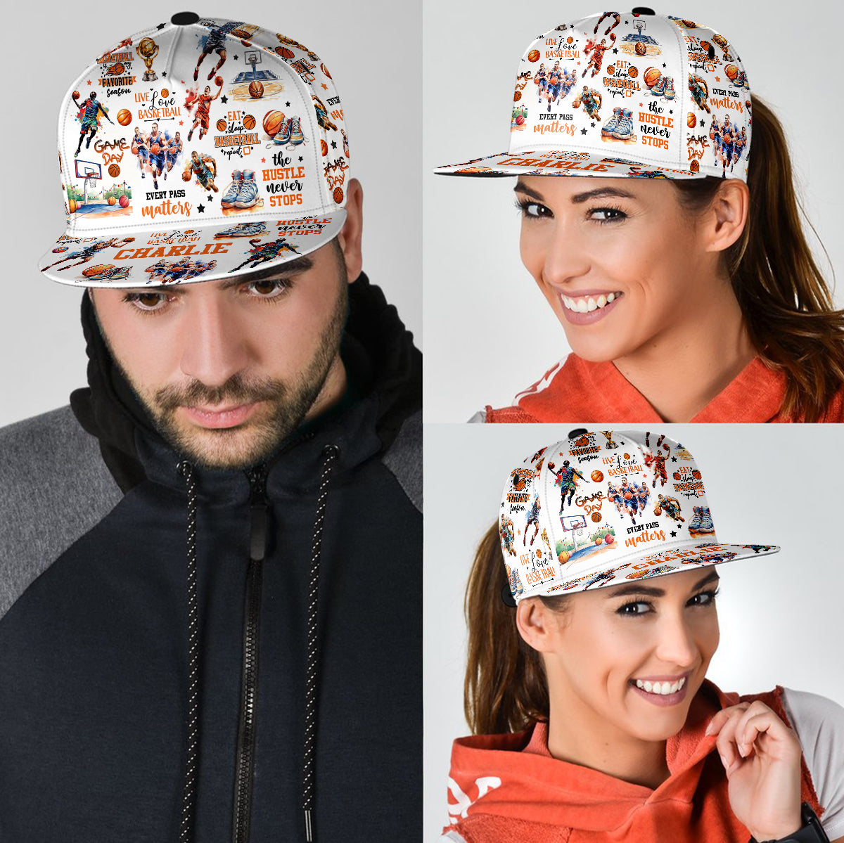 Basketball Lover - Personalized Basketball Snapback