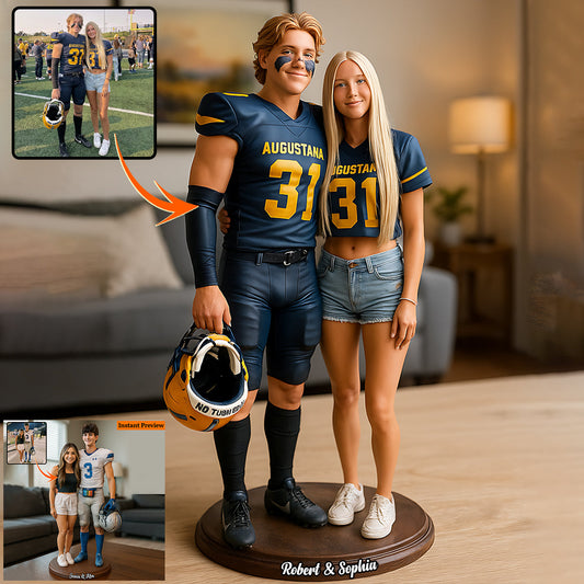 Toi et moi, on gère - Plaque acrylique personnalisée pour couple