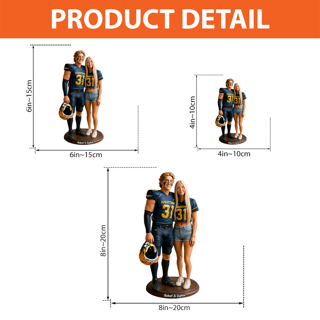 Toi et moi, on gère - Plaque acrylique personnalisée pour couple