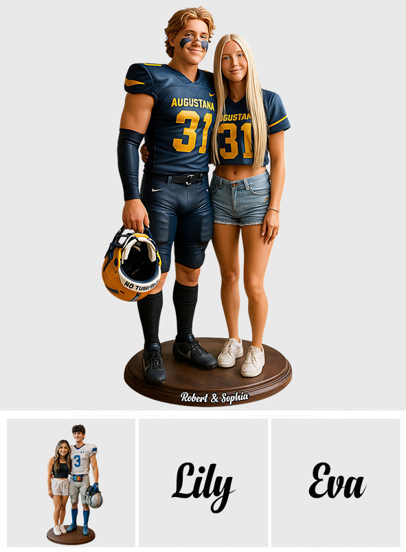 Toi et moi, on gère - Plaque acrylique personnalisée pour couple