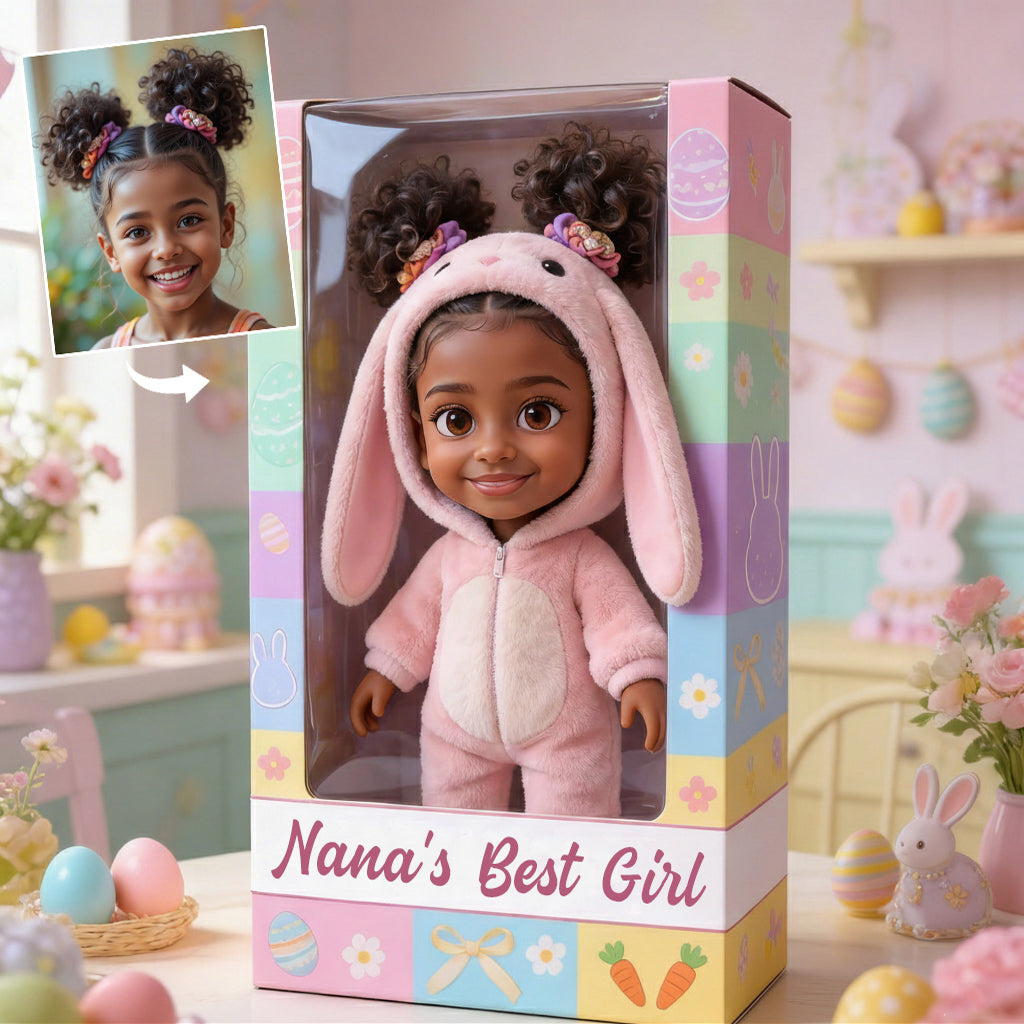 Any Photo Nana's Peeps Gift For Mom, Grandma - Personalized Kid Custom Shaped Acrylic Plaque