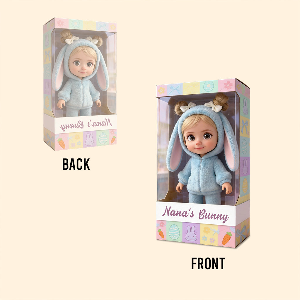 Any Photo Nana's Peeps Gift For Mom, Grandma - Personalized Kid Custom Shaped Acrylic Plaque