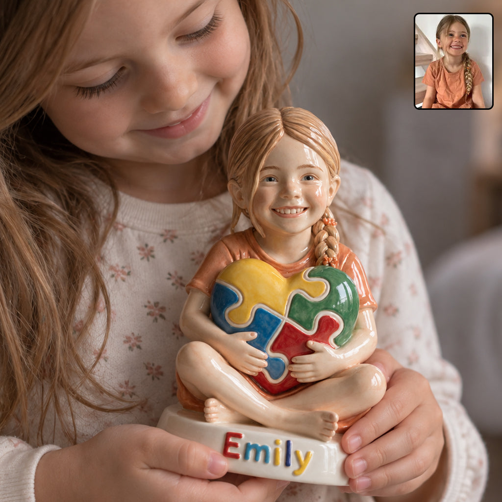 It's Ok To Be Different - Personalized Autism Awareness 3D Plaque