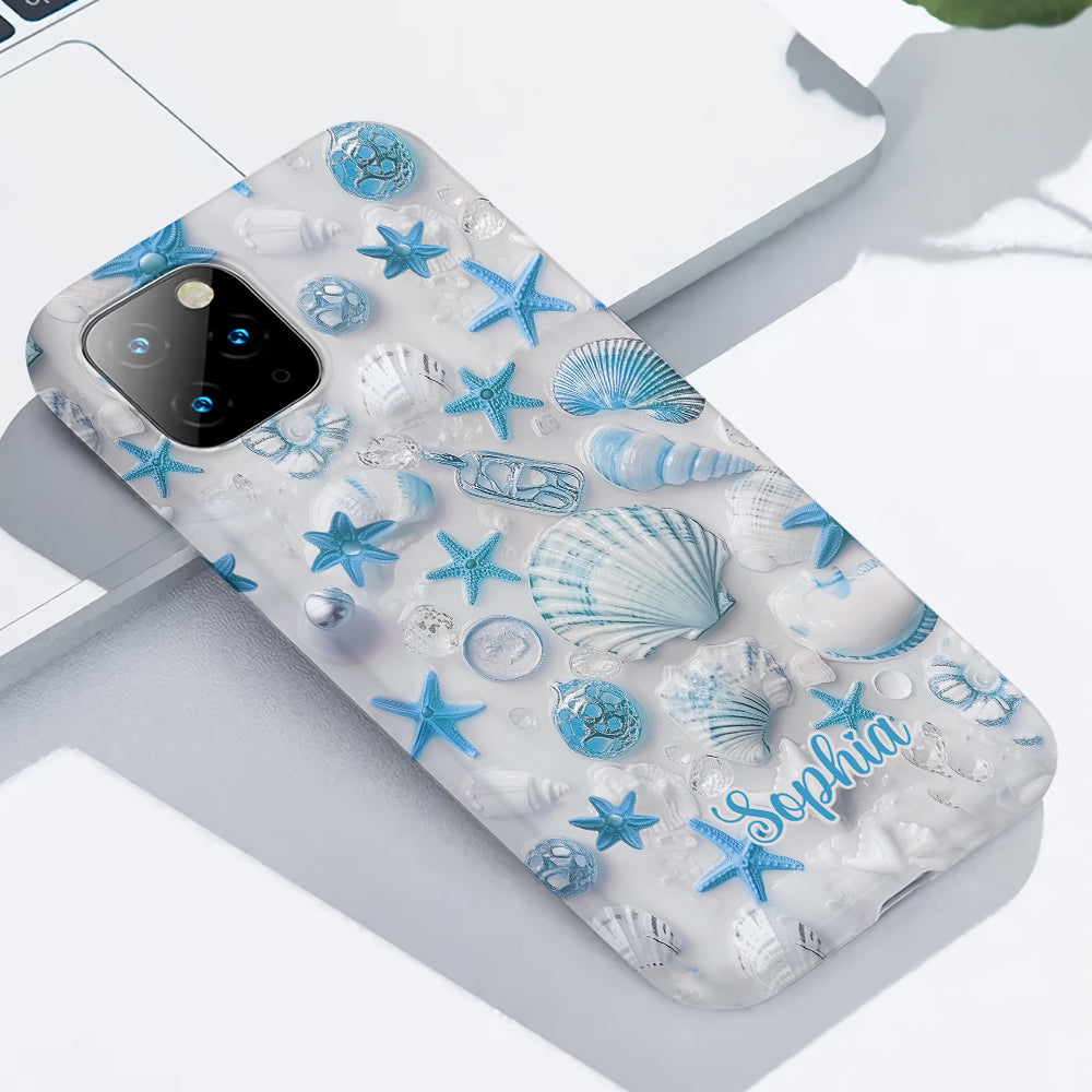 Beach Lovin' Girl - Personalized Sea Lover Full Print Phone Case