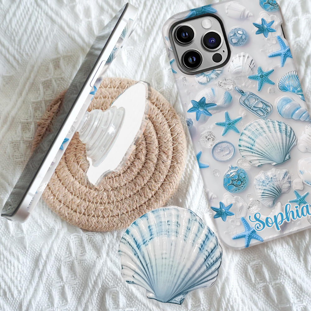 Beach Lovin' Girl - Personalized Sea Lover Full Print Phone Case