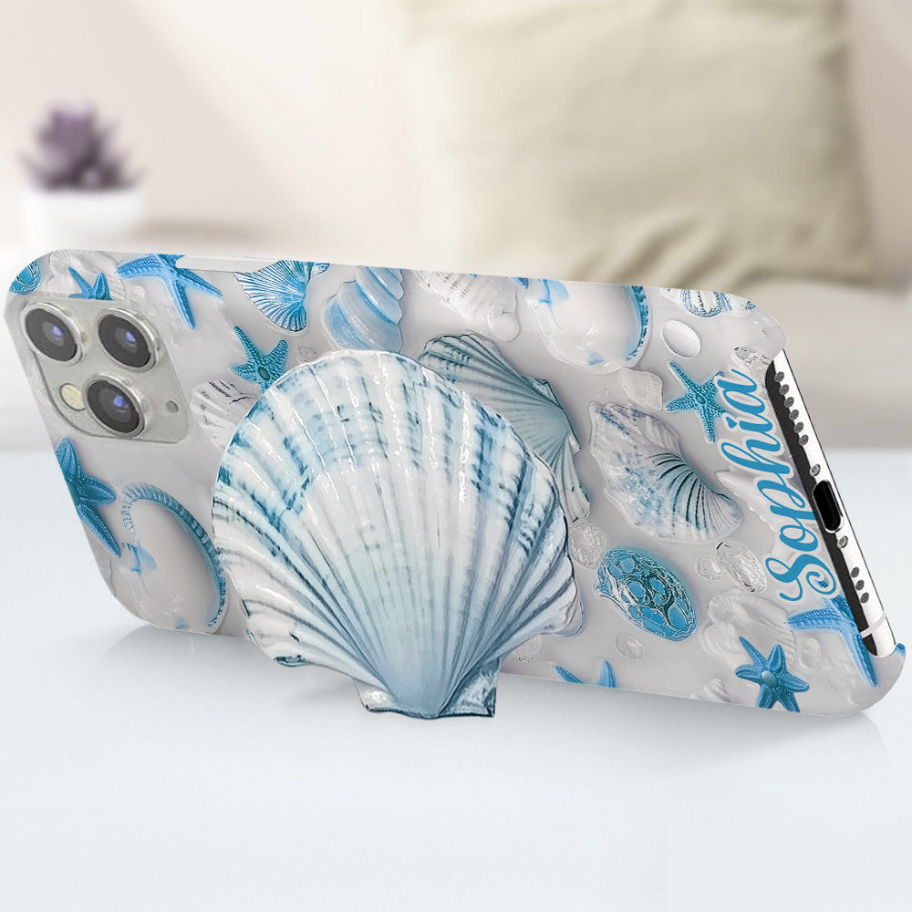 Beach Lovin' Girl - Personalized Sea Lover Full Print Phone Case