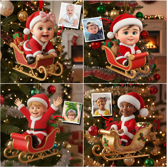 Adorable cadeau pour enfant - Ornement personnalisé pour enfant