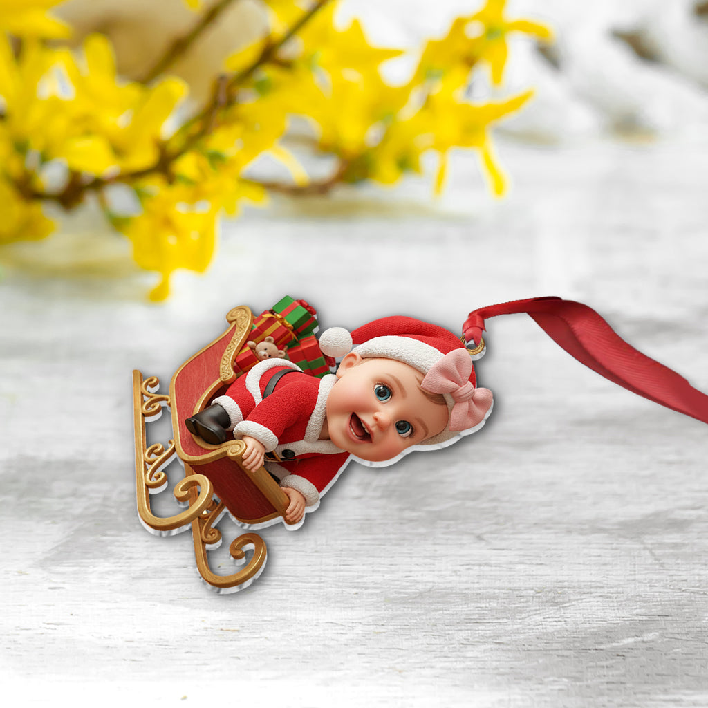 Adorable cadeau pour enfant - Ornement personnalisé pour enfant