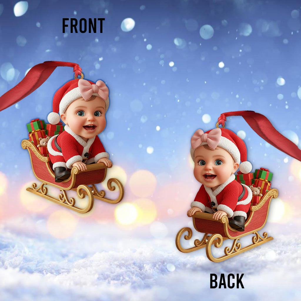 Adorable cadeau pour enfant - Ornement personnalisé pour enfant