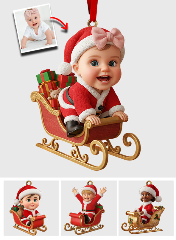 Adorable cadeau pour enfant - Ornement personnalisé pour enfant