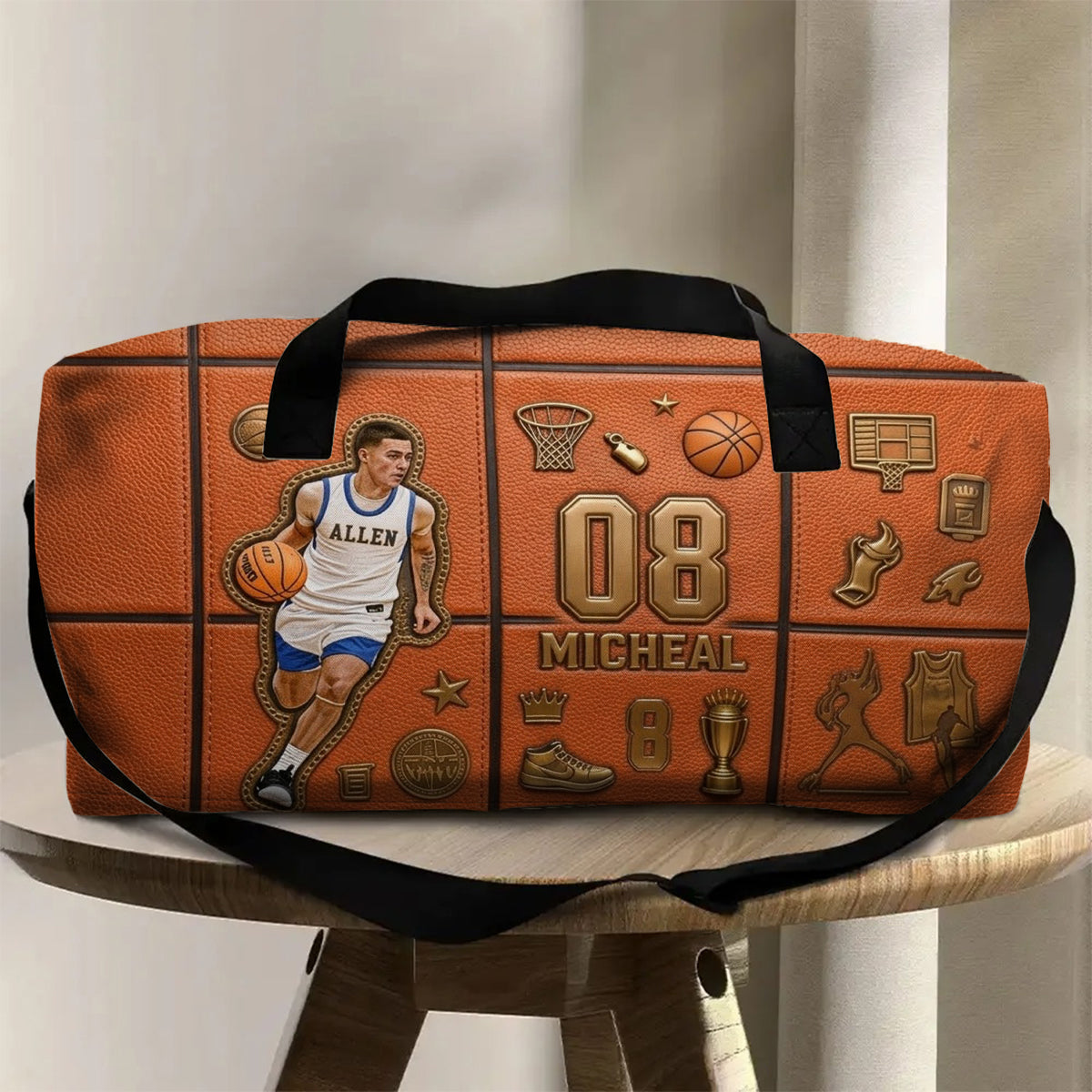 Joueur de Basketball - Sac de Sport Personnalisé