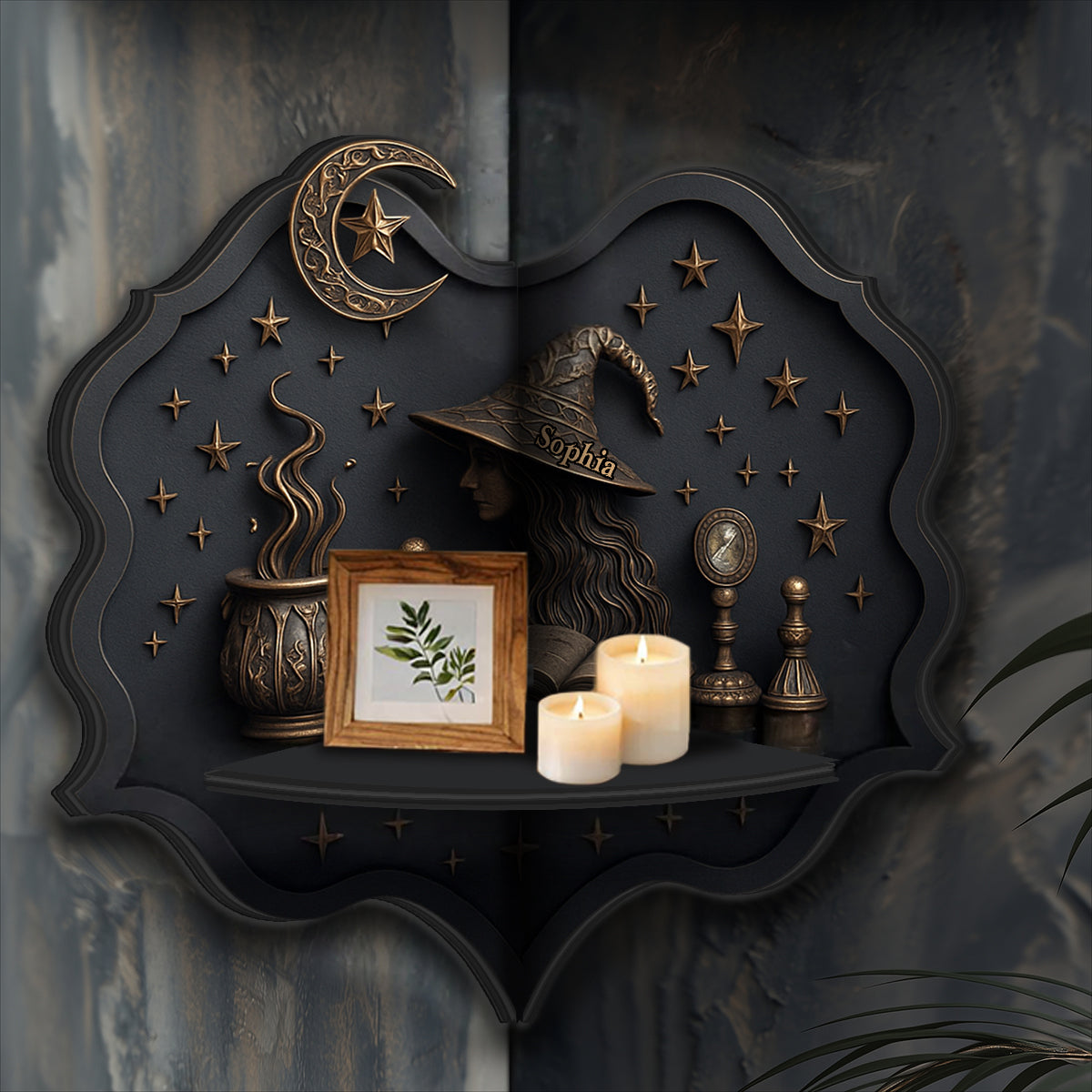 Witchy House - Personalized Witch Corner Rack