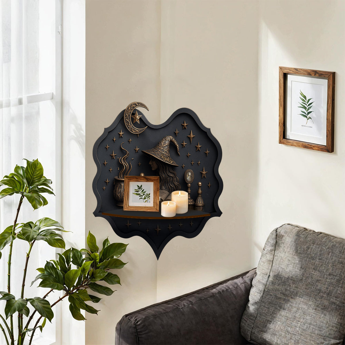 Witchy House - Personalized Witch Corner Rack