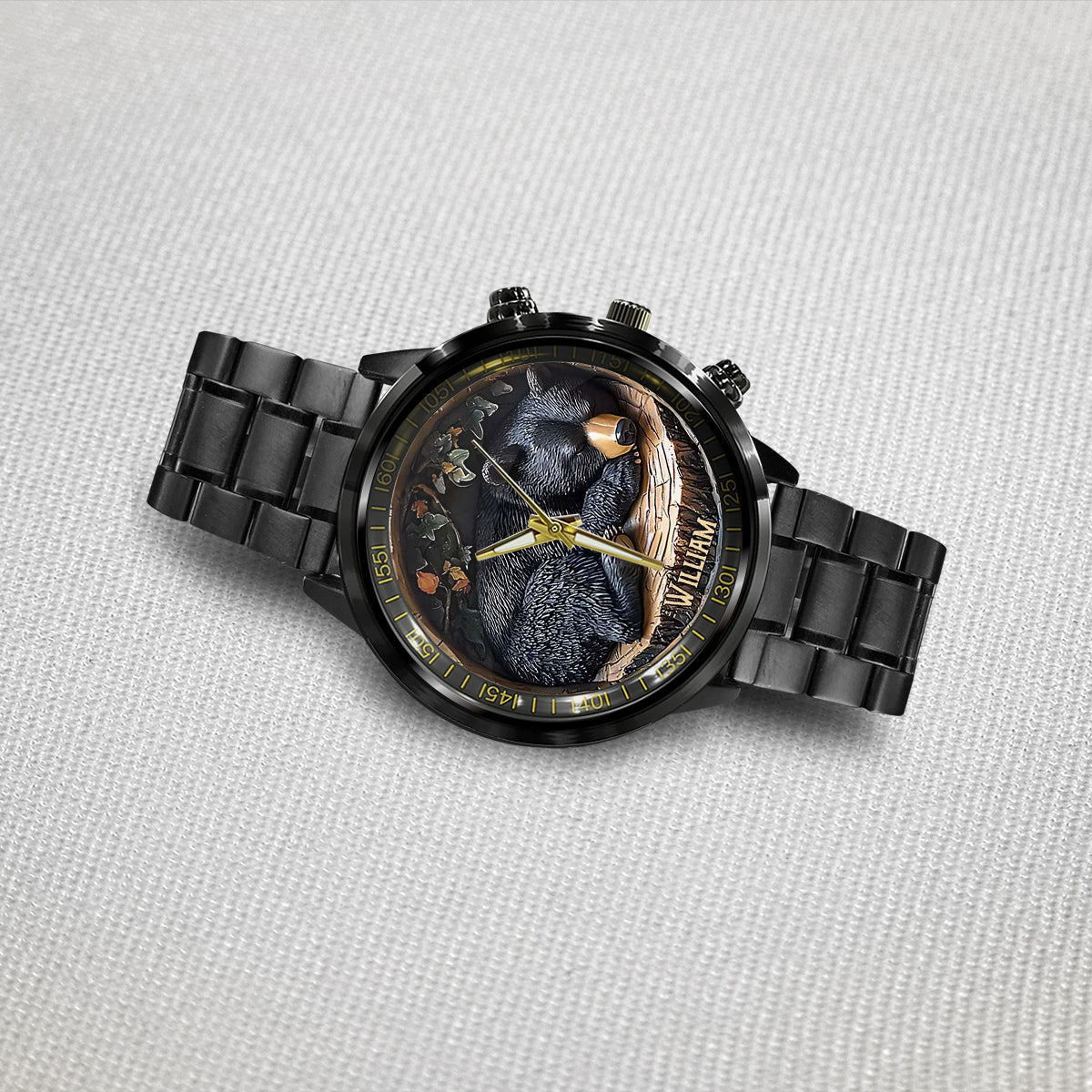 Black Bear - Personalized Hunting Hand Watch