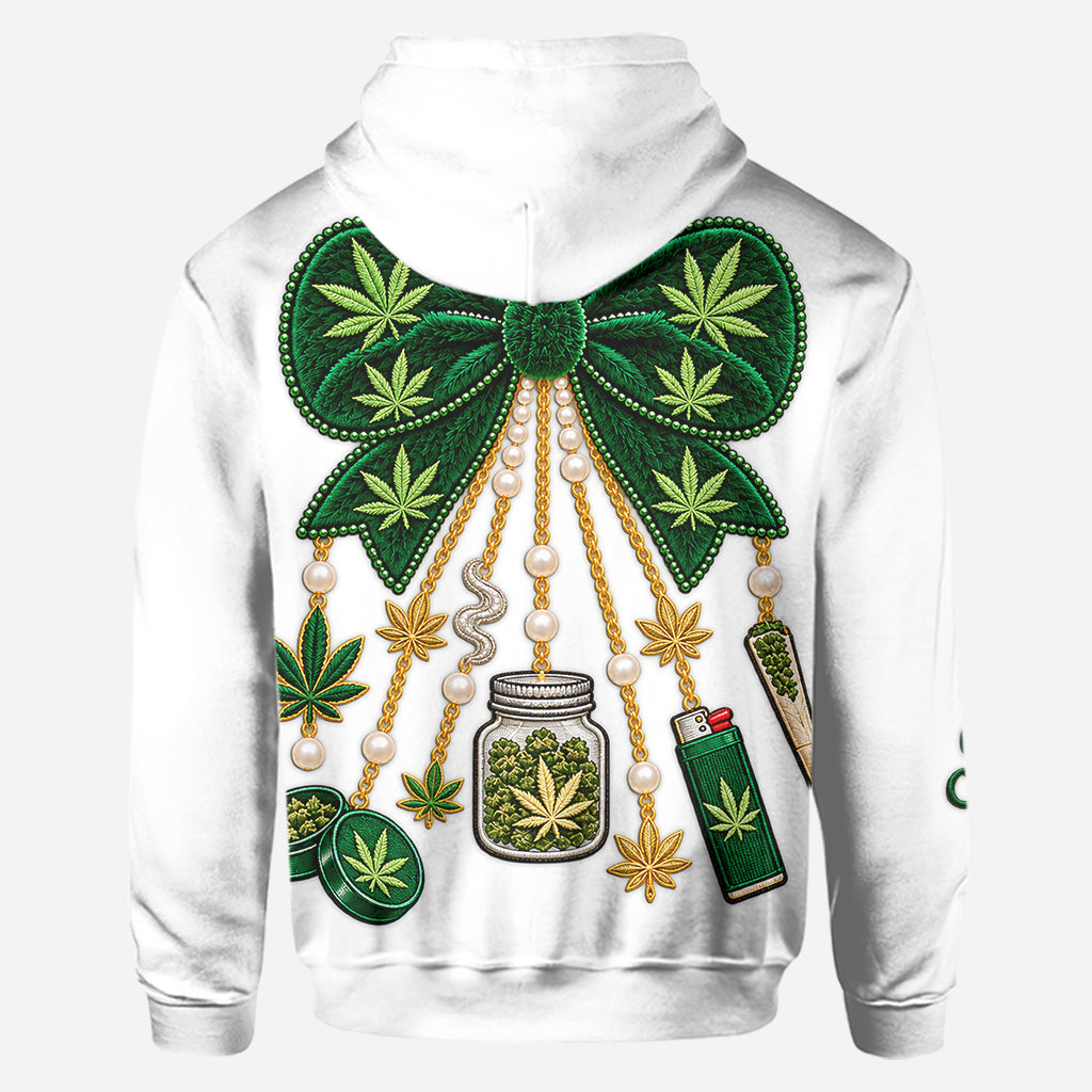 Merry Christmas - Personalized Weed Hoodie and Leggings