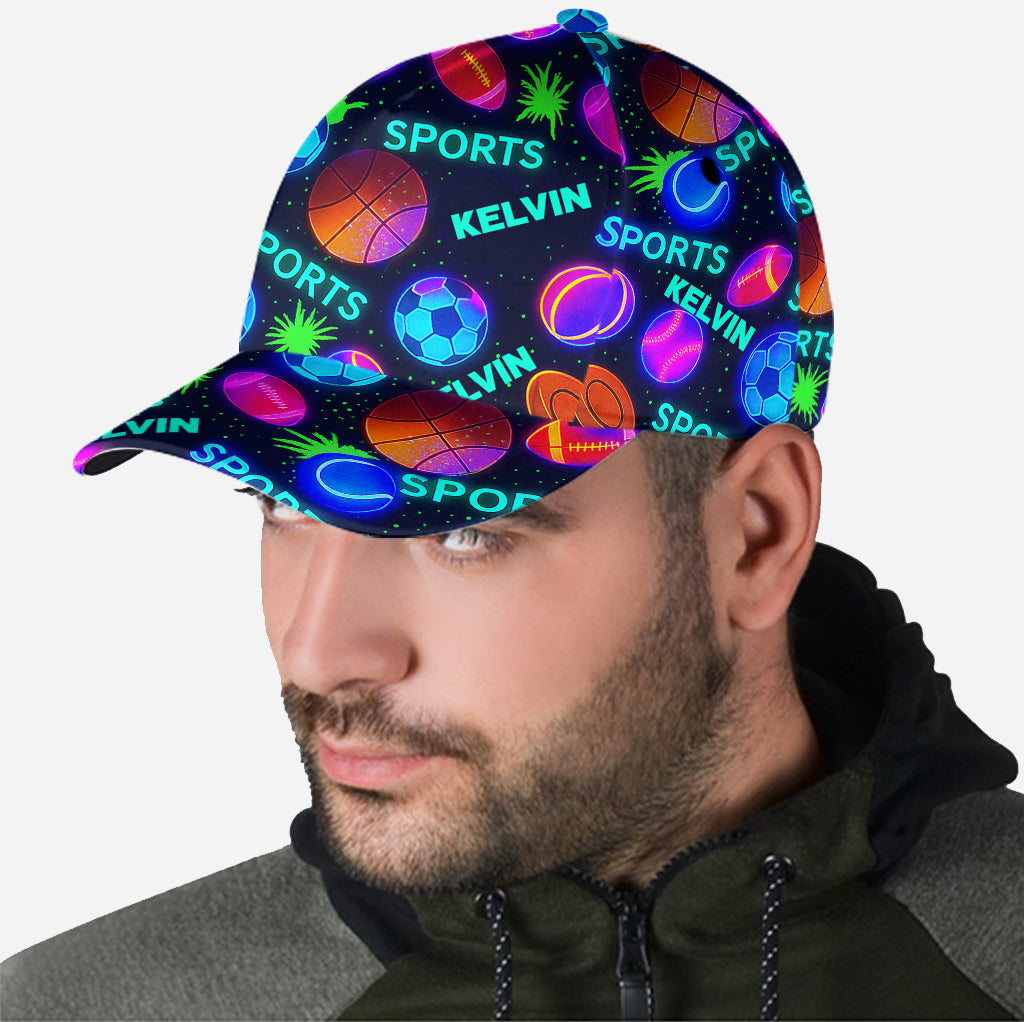 Cadeau sportif pour enfants et adolescents - Casquette classique personnalisée pour enfants