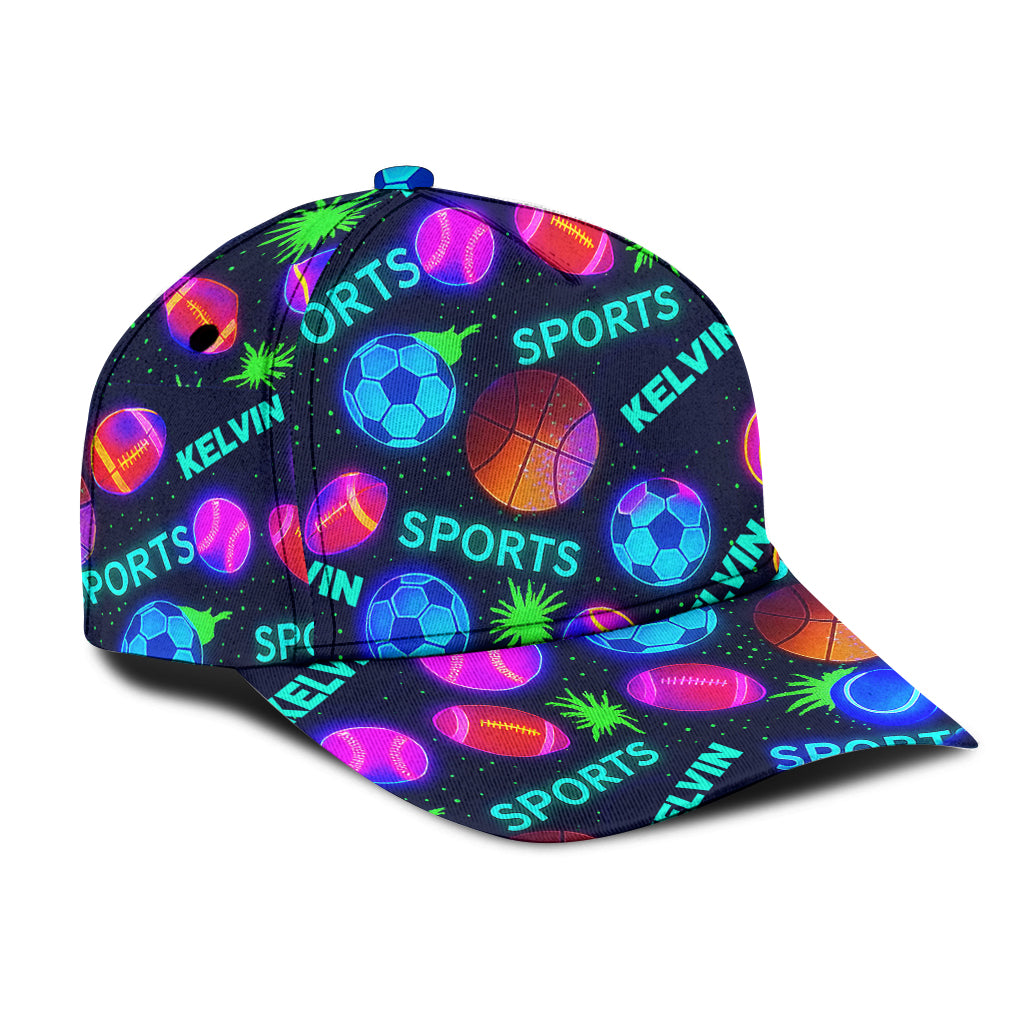 Cadeau sportif pour enfants et adolescents - Casquette classique personnalisée pour enfants