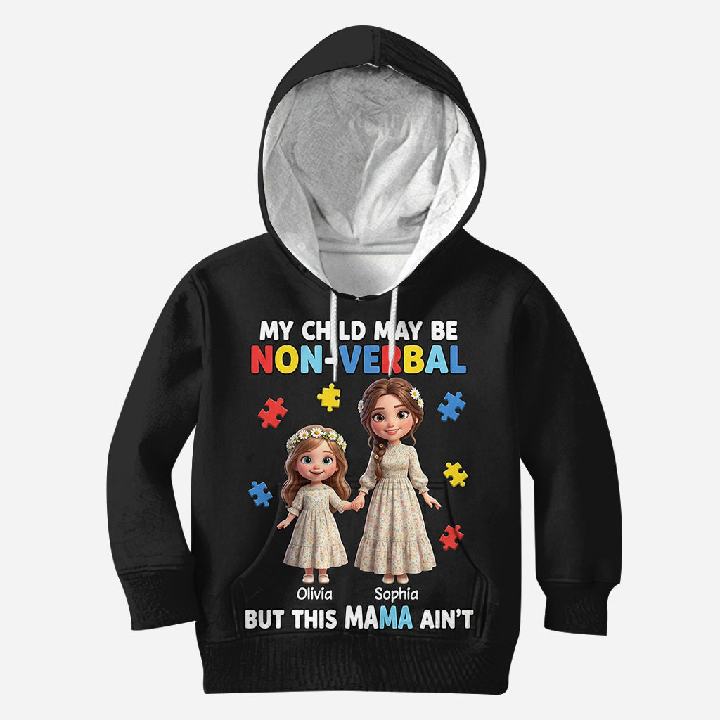 Proud Autism Mom - Personalized Autism Awareness All Over Shirt