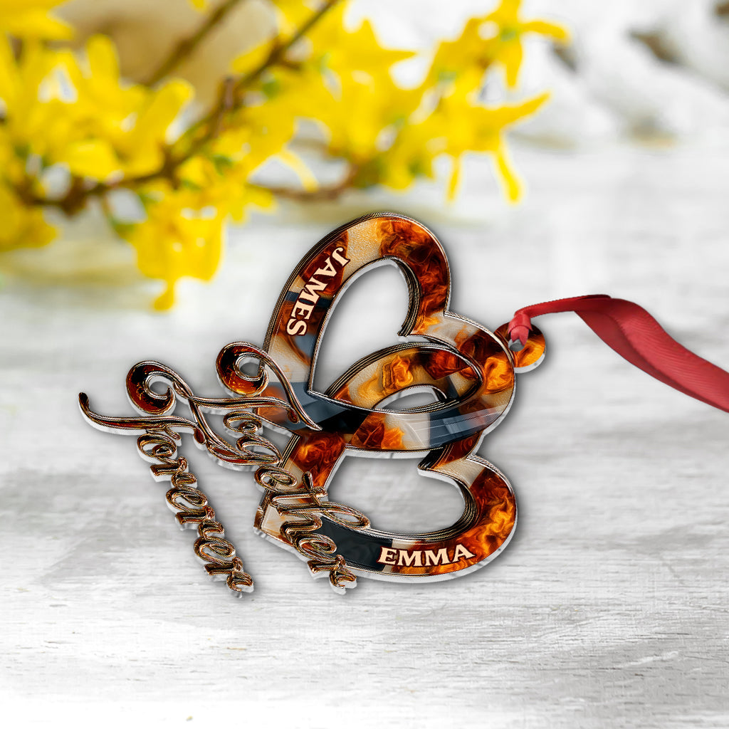 Together Forever - Personalized Couple Ornament