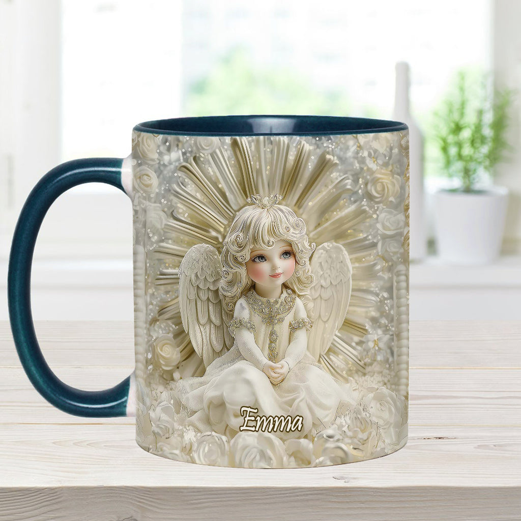 Beautiful Angel - Personalized Christian Accent Mug