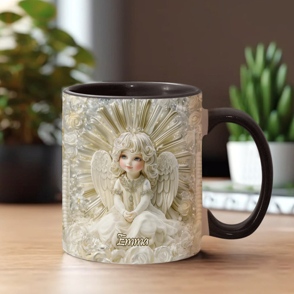 Beautiful Angel - Personalized Christian Accent Mug