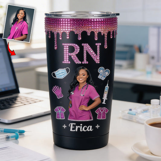 Cadeau Photo Personnalisé Pour Infirmière - Tasse Personnalisée Infirmière