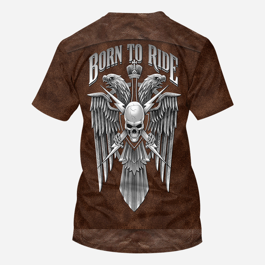 Passionné de moto - T-shirt personnalisé intégral style motocross