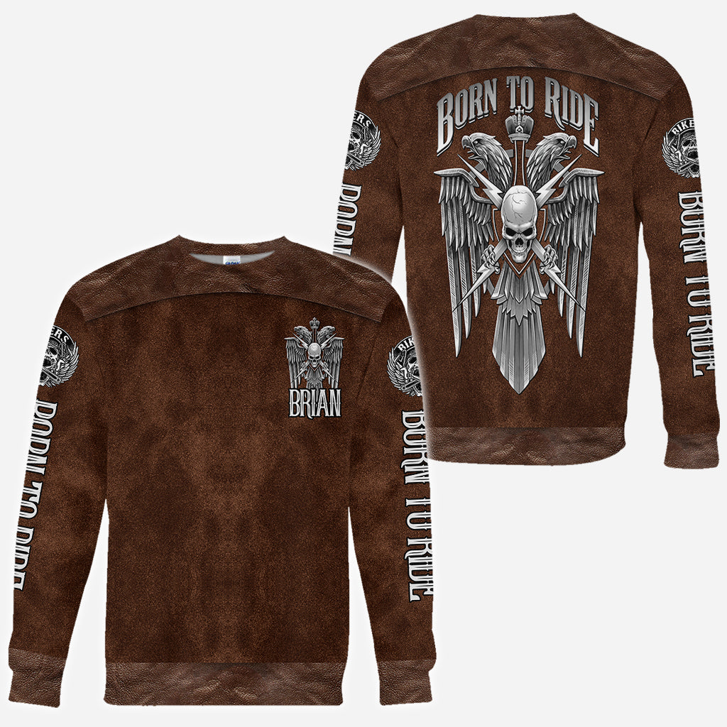 Passionné de moto - T-shirt personnalisé intégral style motocross