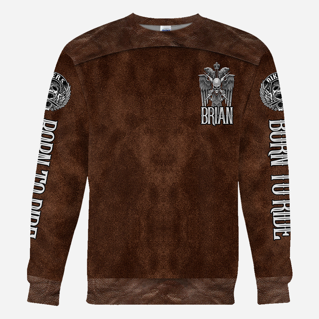 Passionné de moto - T-shirt personnalisé intégral style motocross