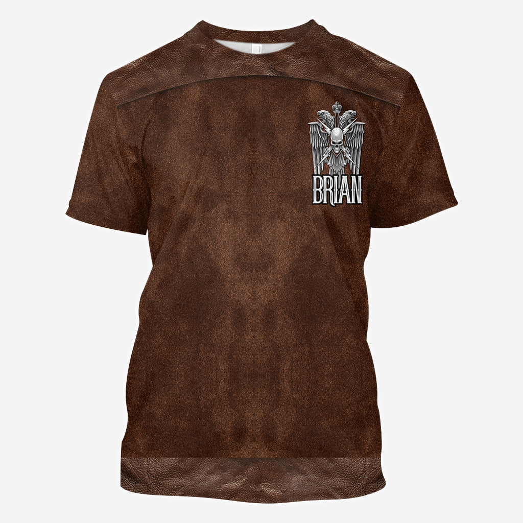 Passionné de moto - T-shirt personnalisé intégral style motocross