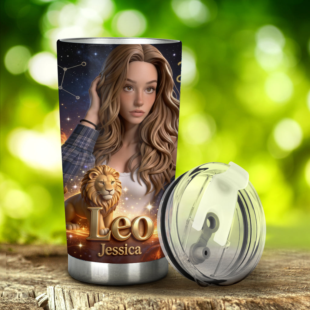 Horoscope Sign, Lucky Charm - Personalized Horoscope Tumbler