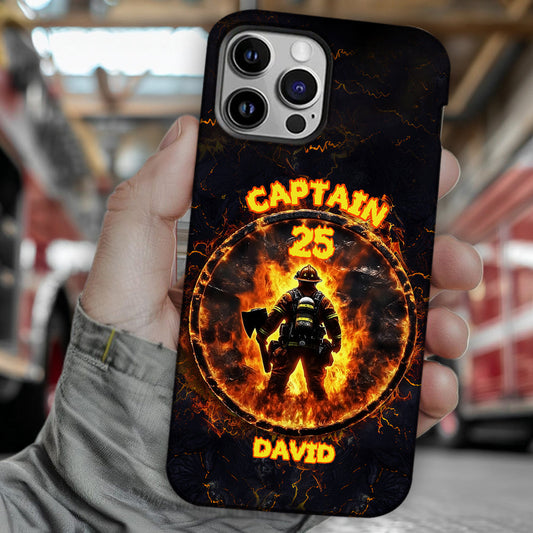 Fier pompier - Coque de téléphone personnalisée avec impression intégrale - Pompier