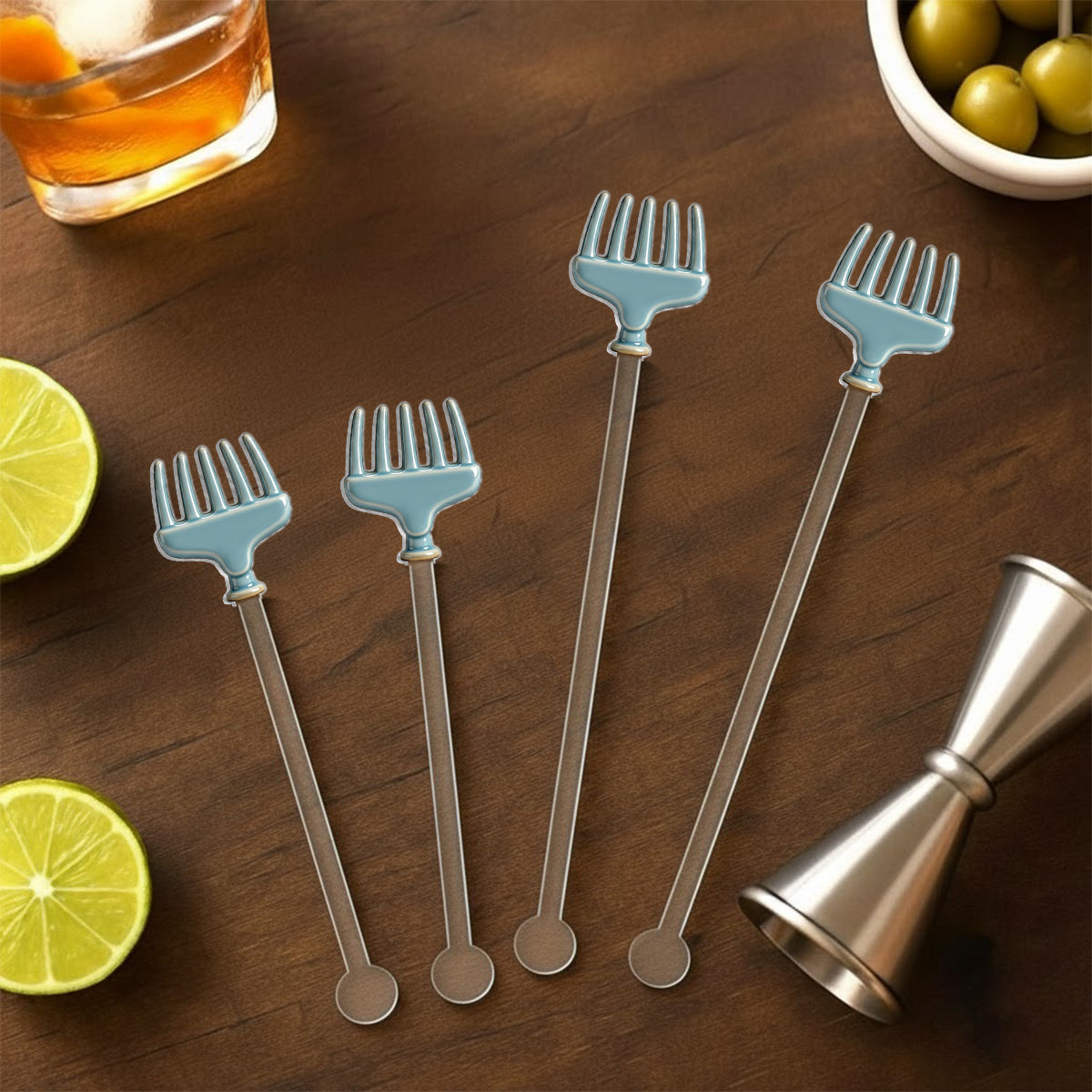 L'amour grandit ici - Mug personnalisé pour grand-mère avec agitateurs en acrylique