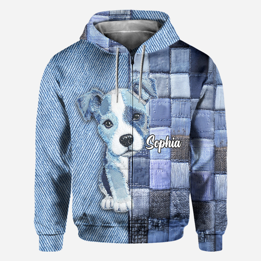 Love Pitbull - Personalized Dog All Over Shirt