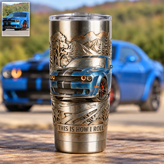 Custom Vehicle Photo - Personalized Car Lover Tumbler