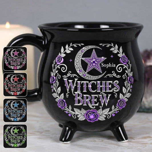 Potion de sorcière - Mug Chaudron de sorcière personnalisé