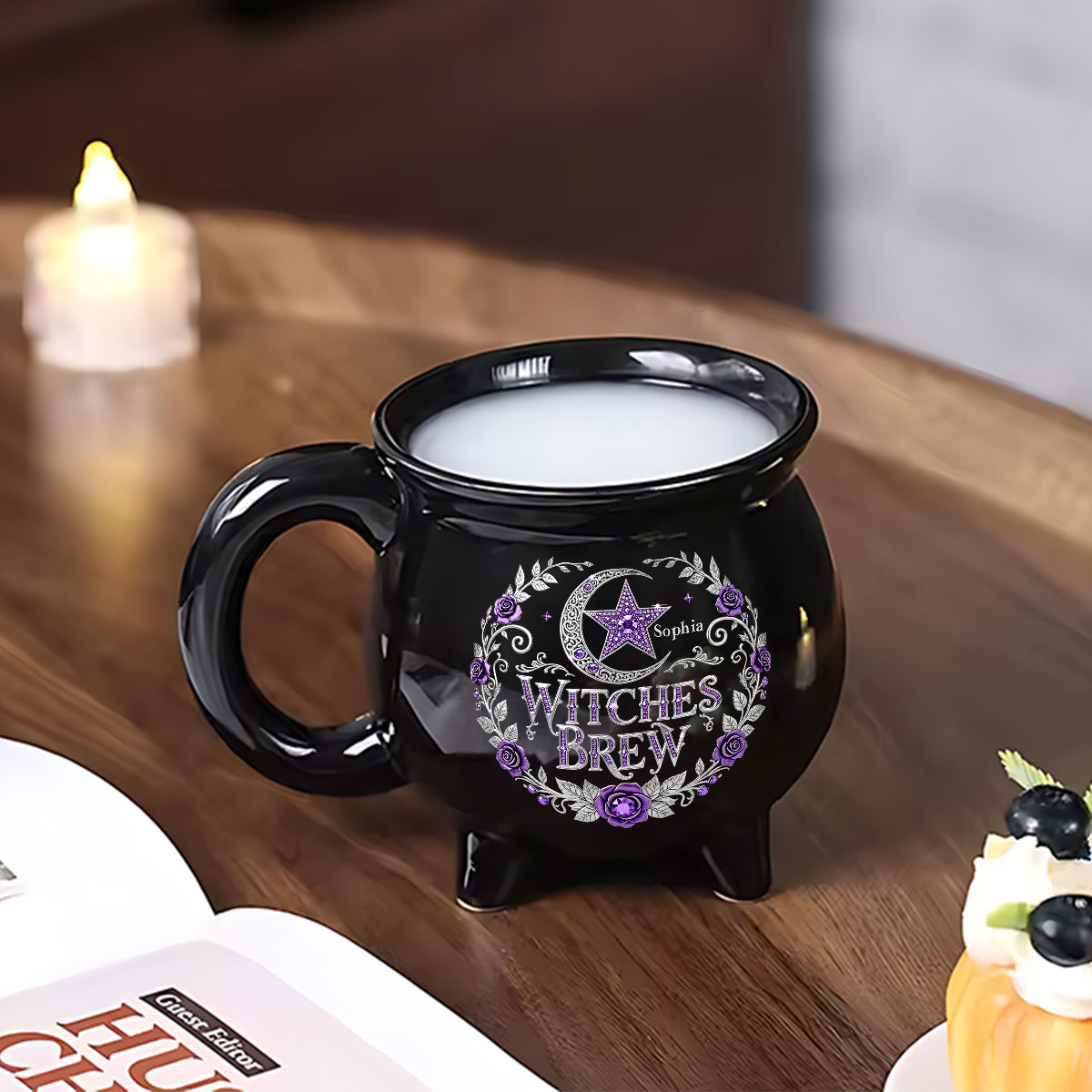 Potion de sorcière - Mug Chaudron de sorcière personnalisé