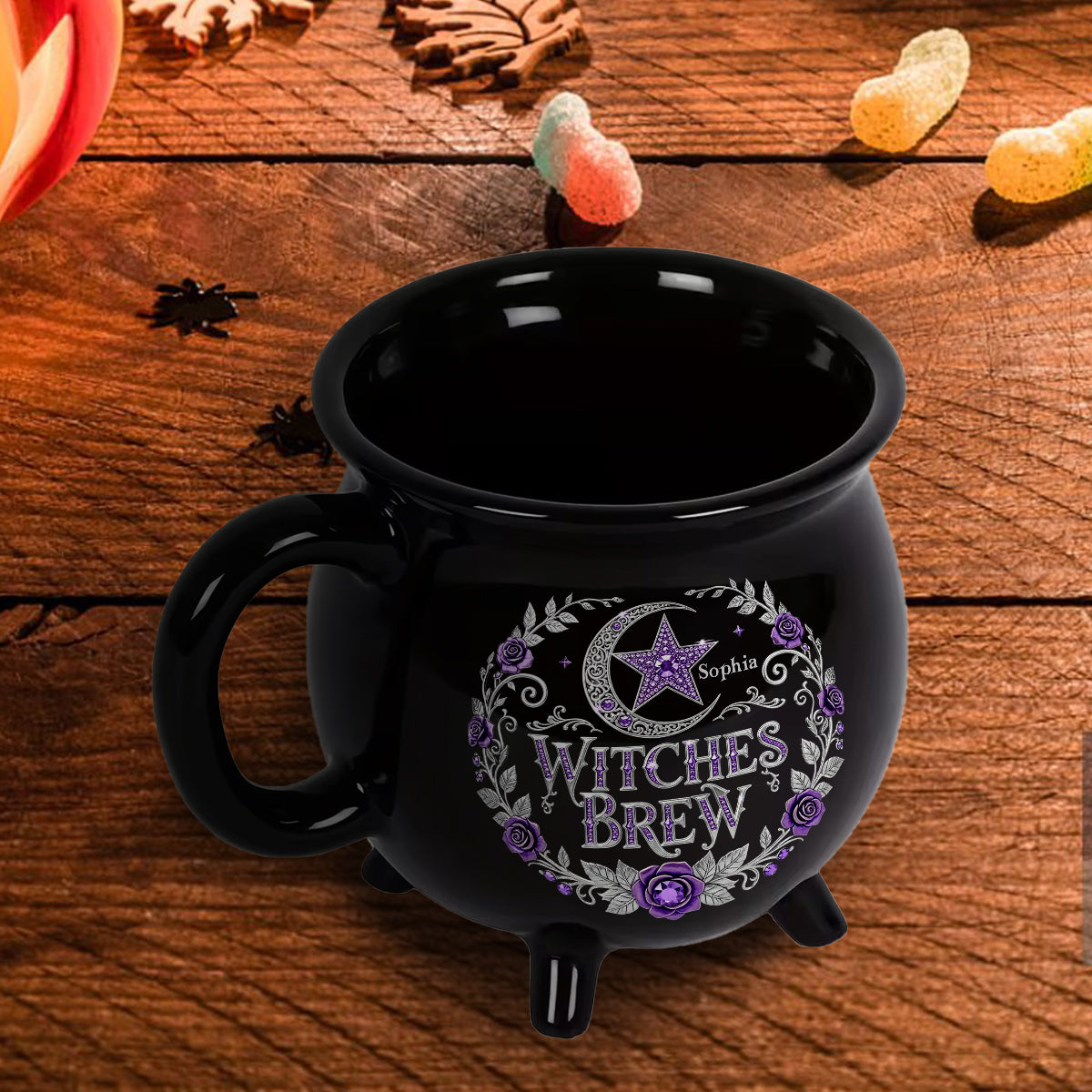 Potion de sorcière - Mug Chaudron de sorcière personnalisé