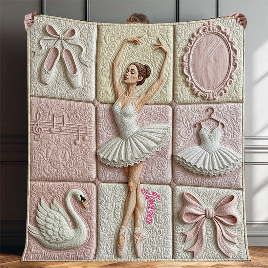Couverture de ballet personnalisée Love Ballet -
