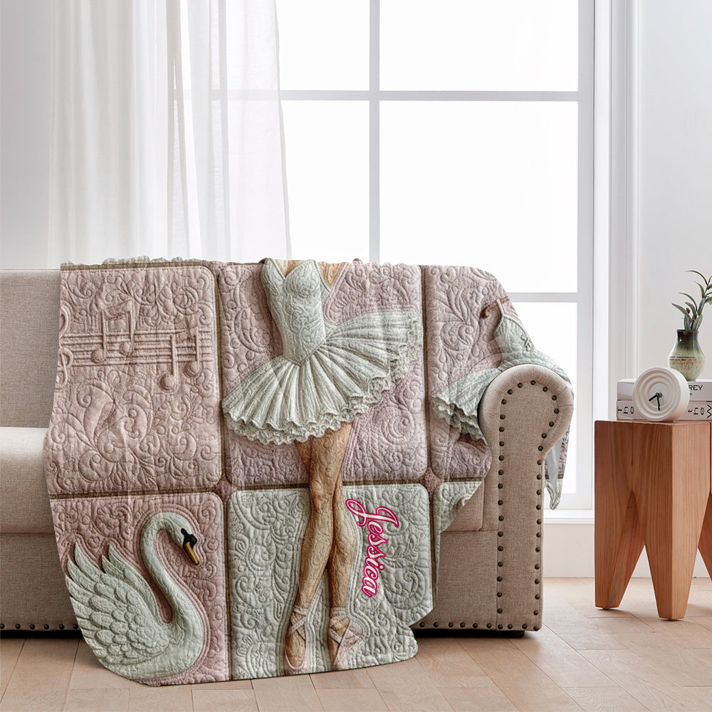 Couverture de ballet personnalisée Love Ballet -