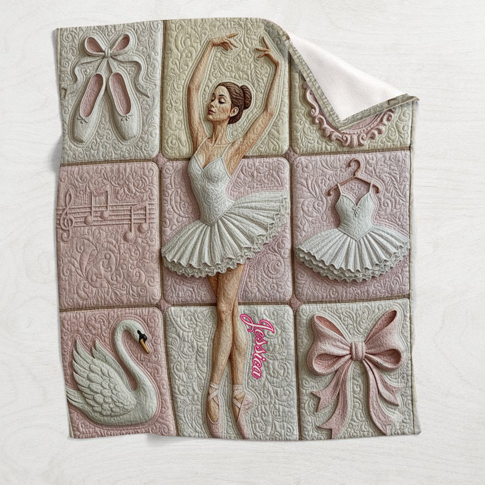 Couverture de ballet personnalisée Love Ballet -