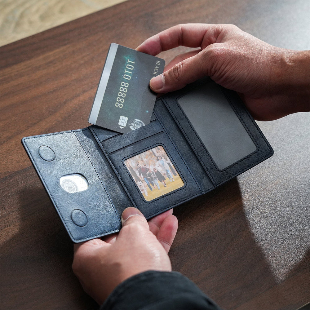 Meilleur papa/papa/père du monde - Portefeuille Magsafe personnalisé pour père