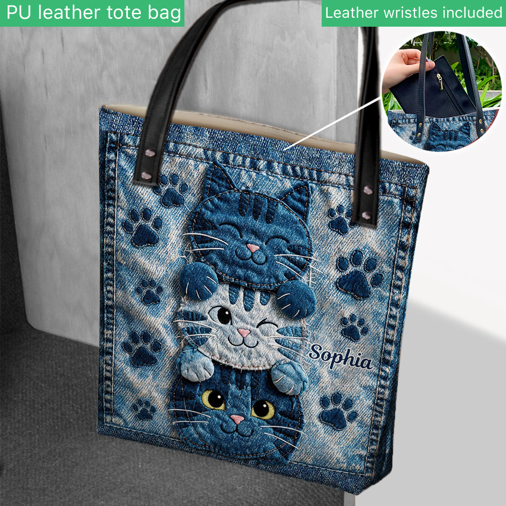 Amour des Chats - Sac Tote Personnalisé