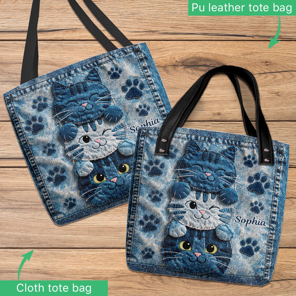 Amour des Chats - Sac Tote Personnalisé