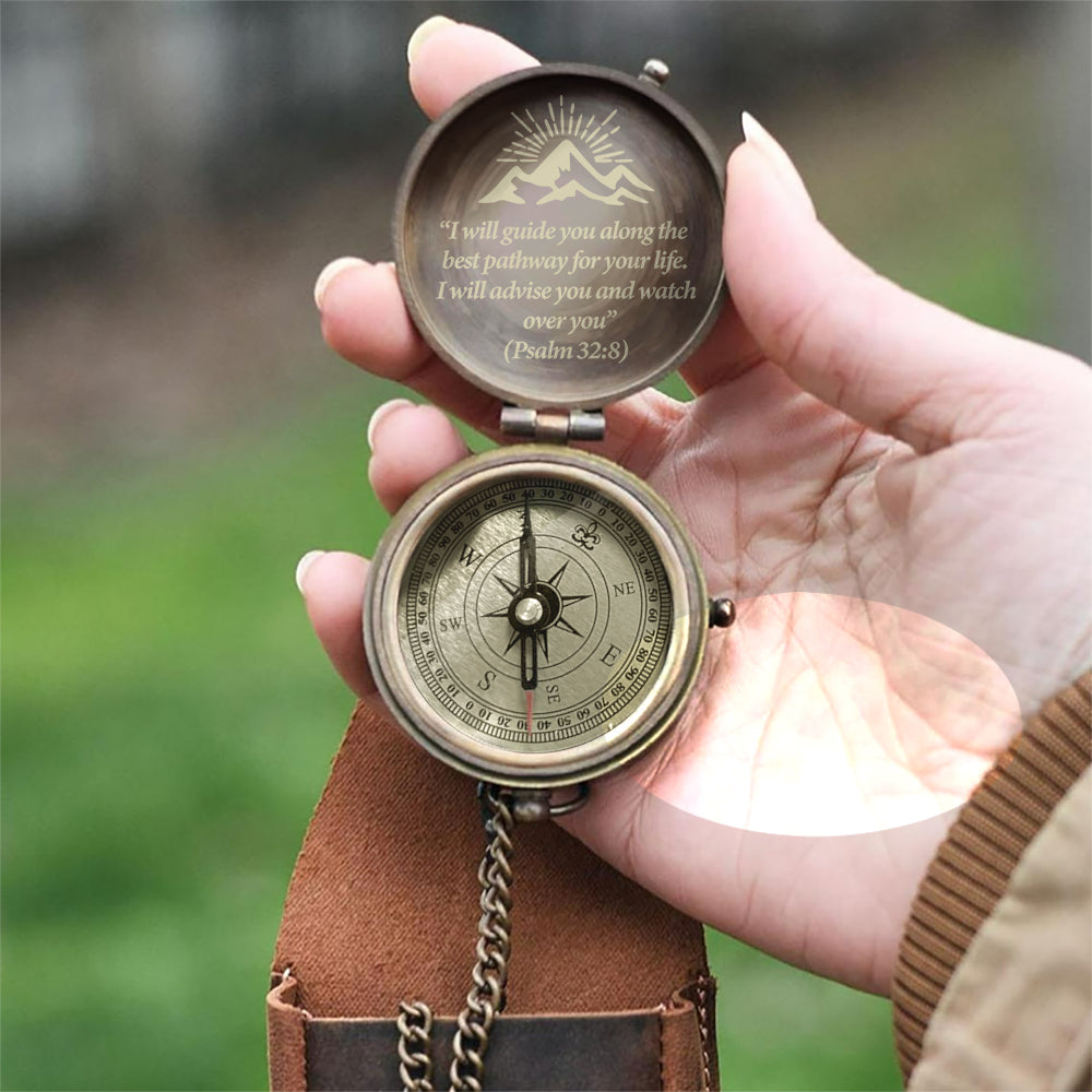 May Your Faith Always Guide You - Personalized Christian Compass