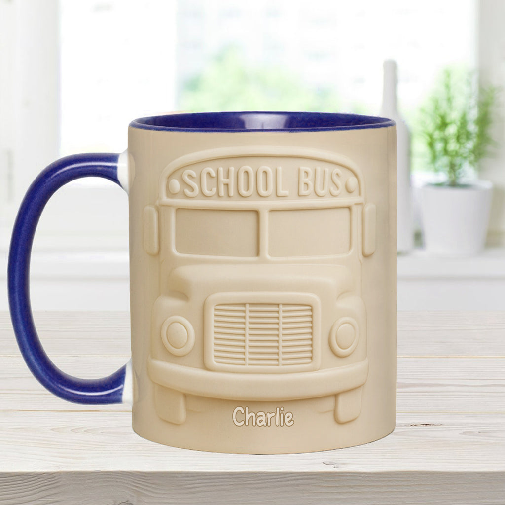 Mug personnalisé pour chauffeur de bus scolaire
