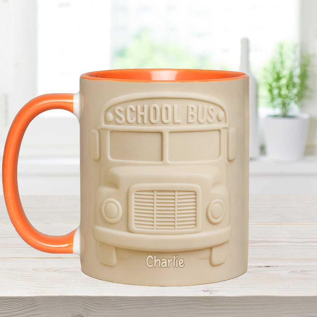 Mug personnalisé pour chauffeur de bus scolaire