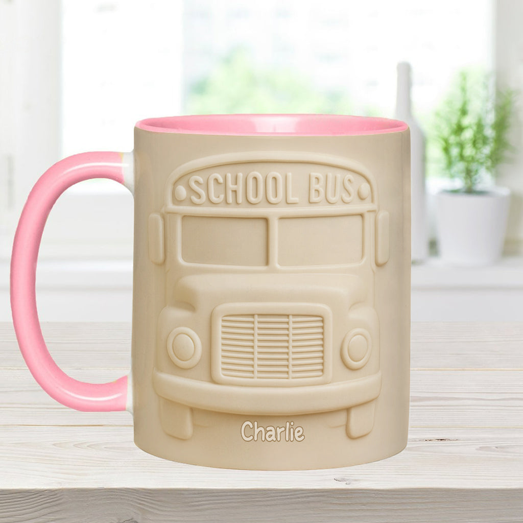 Mug personnalisé pour chauffeur de bus scolaire