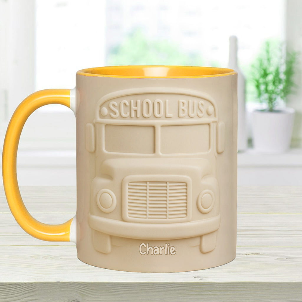 Mug personnalisé pour chauffeur de bus scolaire